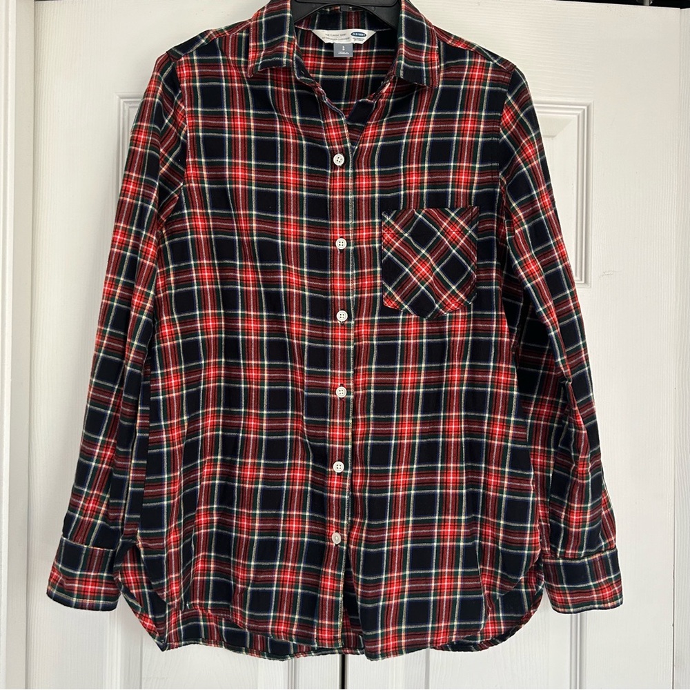 Old Navy Plaid Button Down